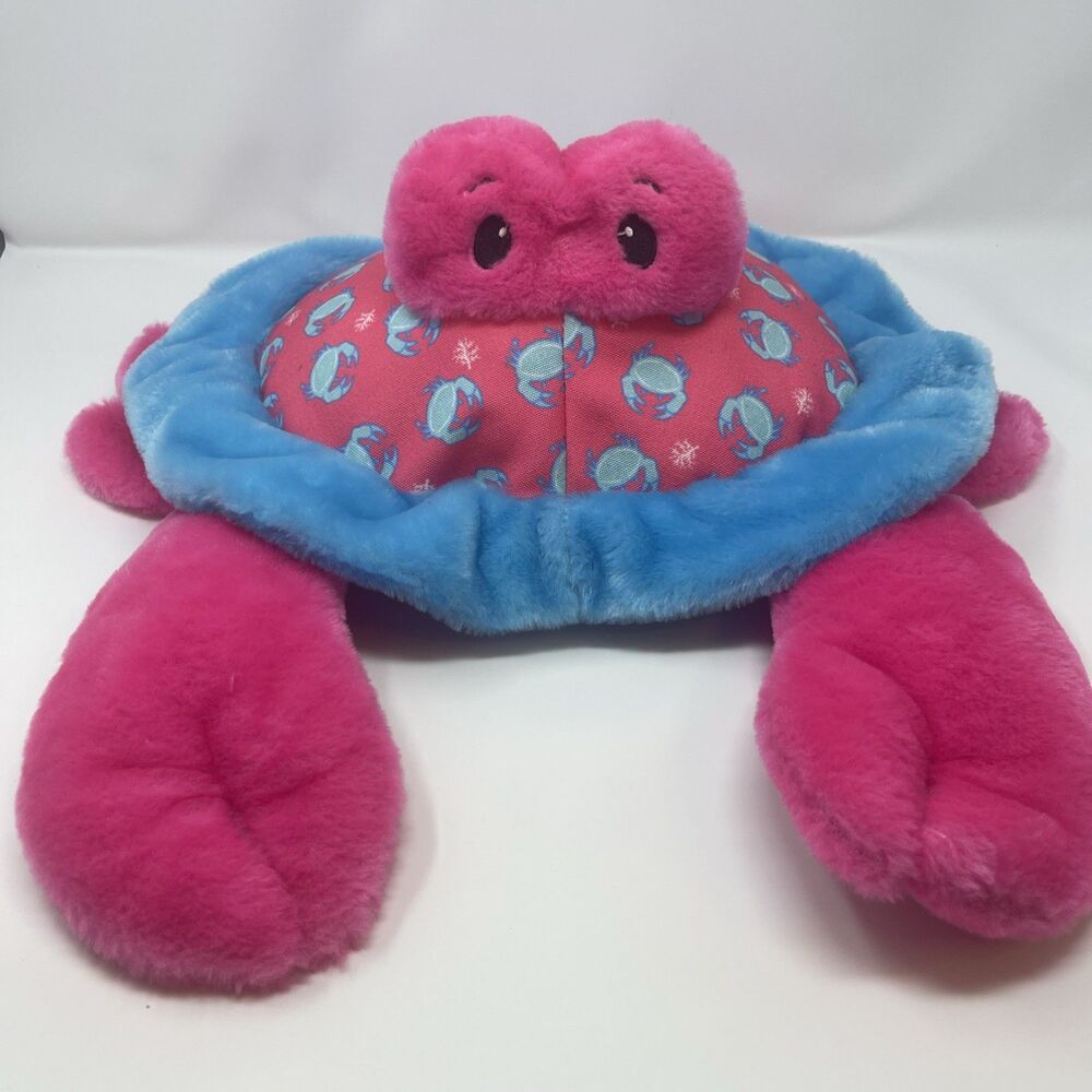The Preppy Pelican Crab Plush Pink Blue 13 Inch 2021 Stuffed Animal Toy
